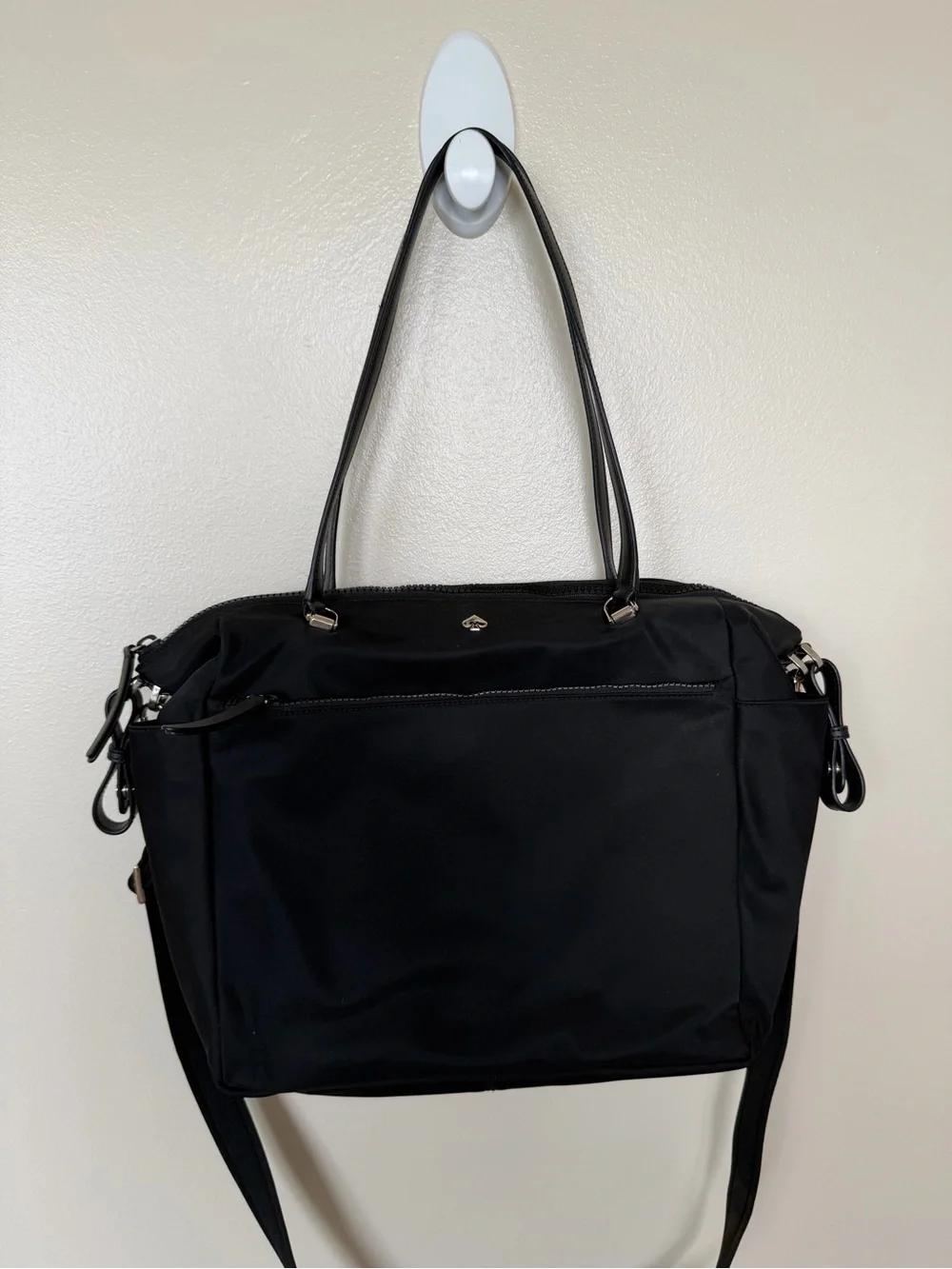 KATE SPADE Jae Nylon Baby Diaper Bag Shoulder Tote with Changing Pad WKRU6789